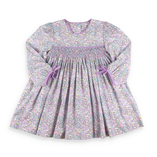 Lavender Smocked Dress