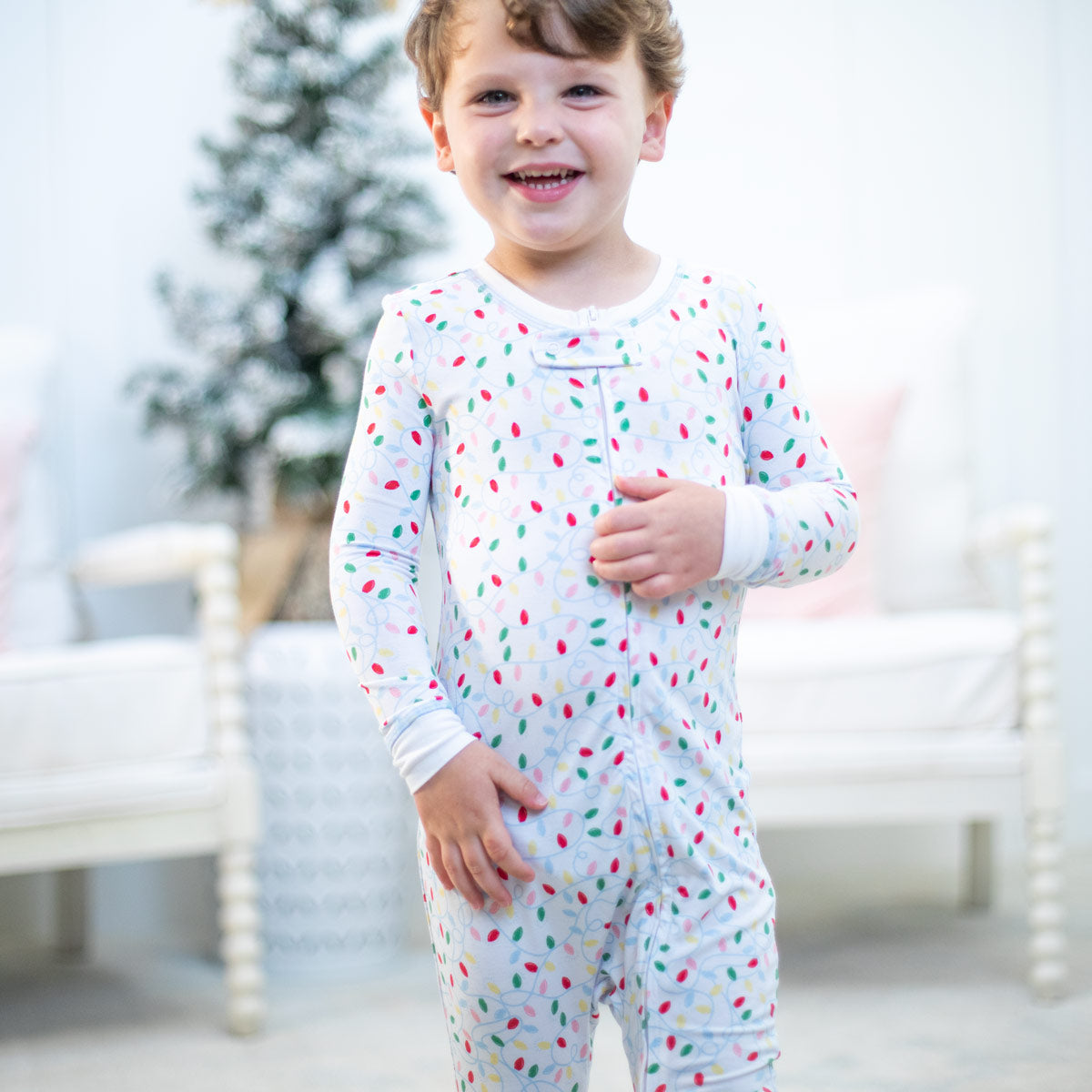 Merry Bright Bamboo Onesie boutique children's clothing