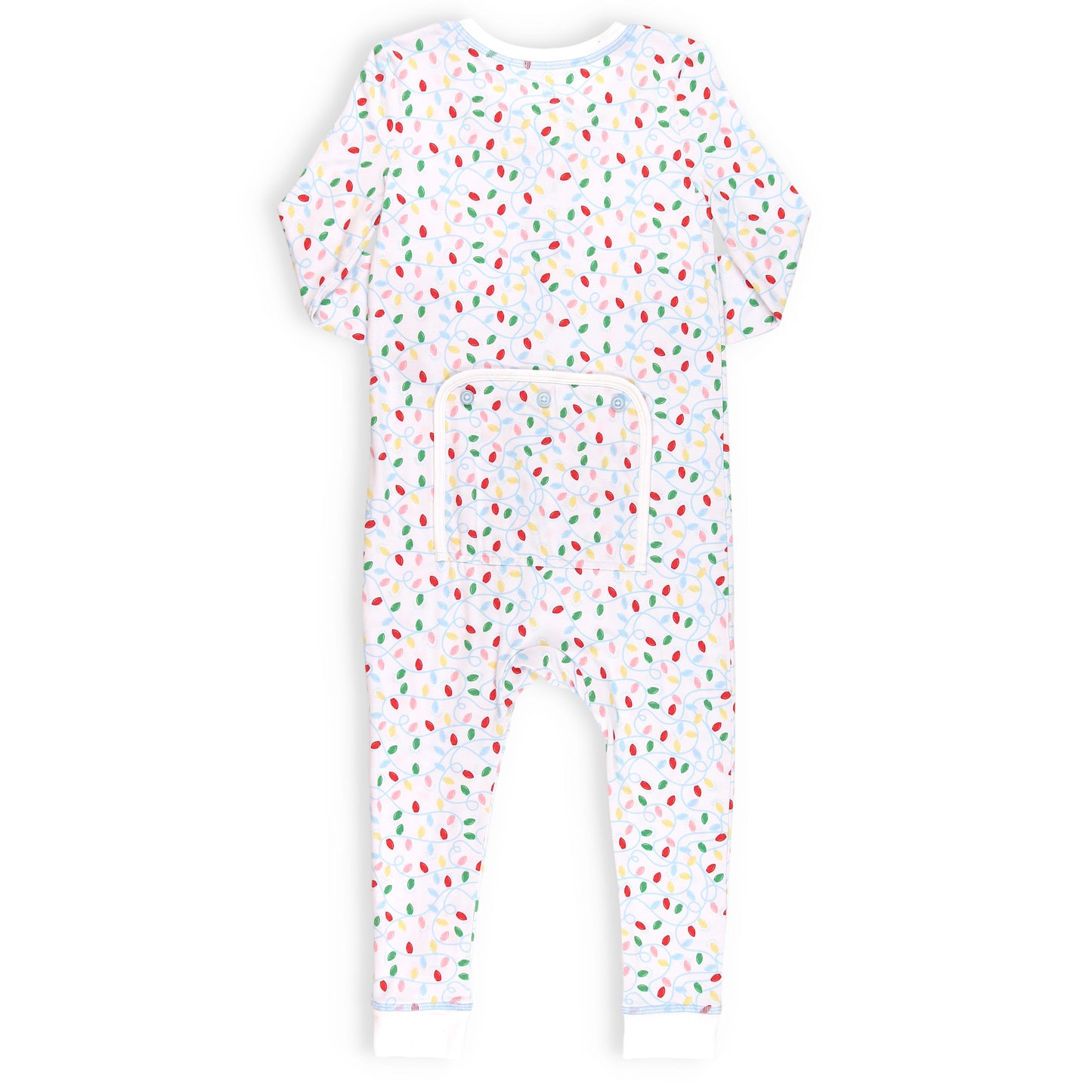 Back view of Merry Bright Bamboo Onesie