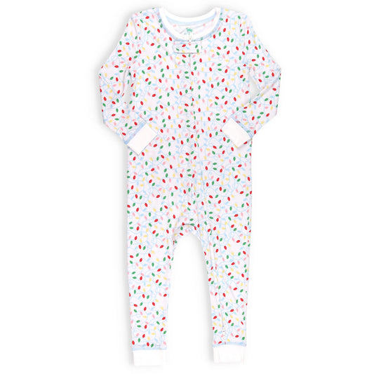 Front view of Merry Bright Bamboo Onesie