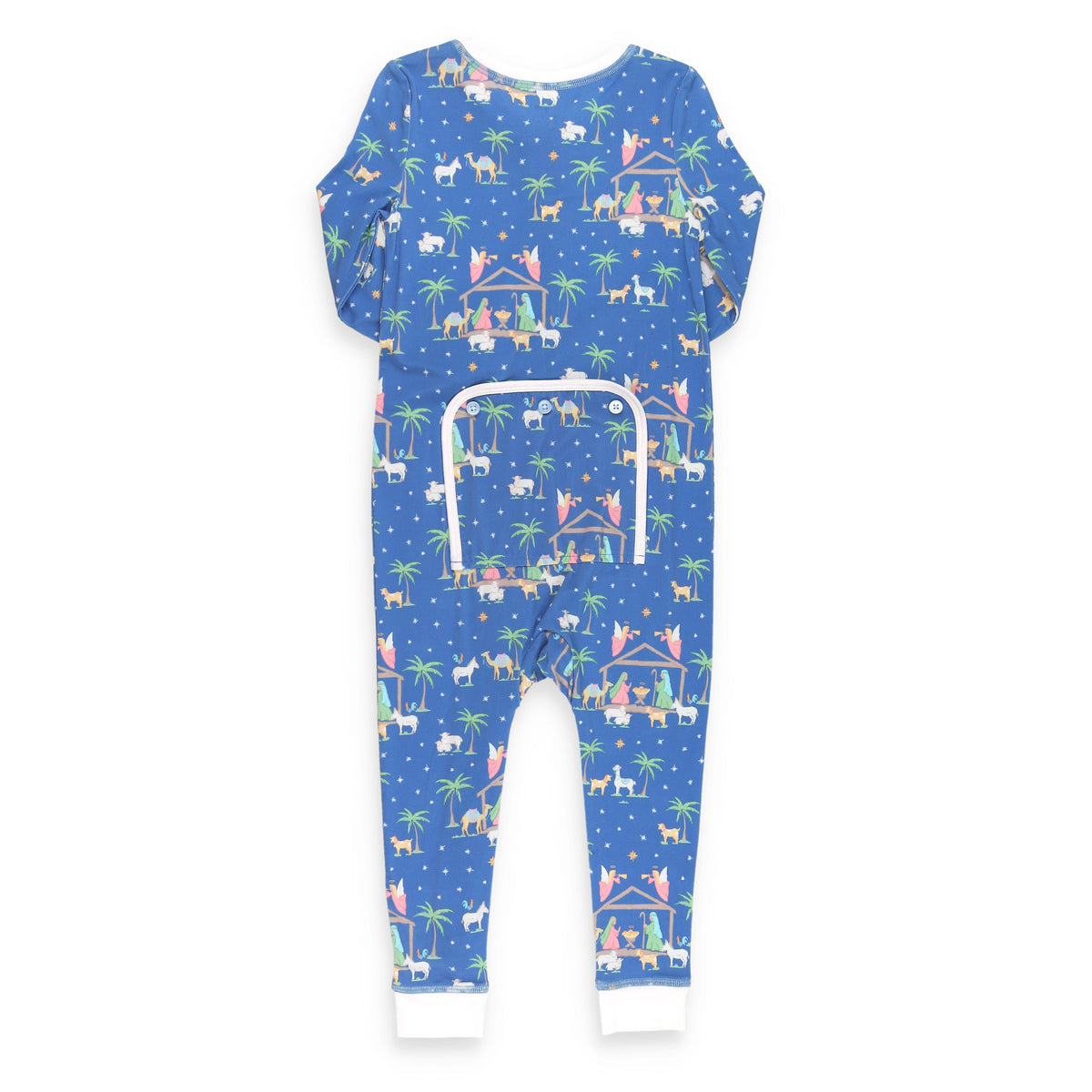 Nativity Bamboo Onsie - back view