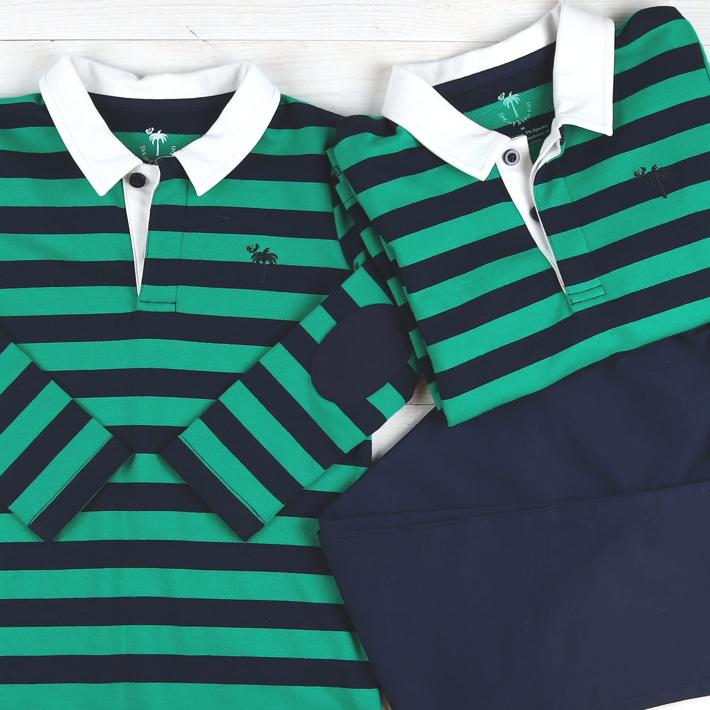 Boys Button Pants - Navy Twill