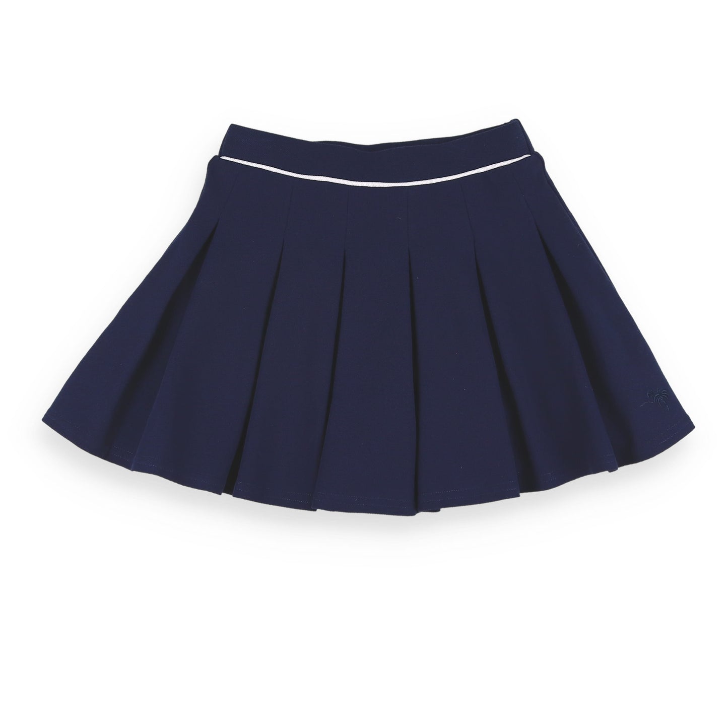 Navy Pique Knit Skort - Navy Pique Knit Skort 1