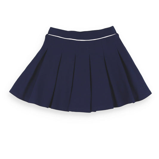 Navy Pique Knit Skort - Navy Pique Knit Skort 1