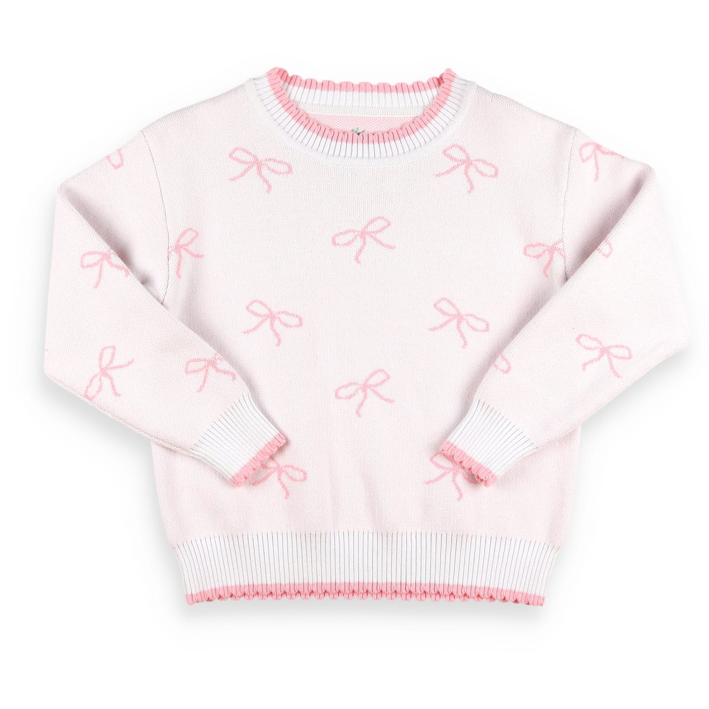 Pink Bow Sweater
