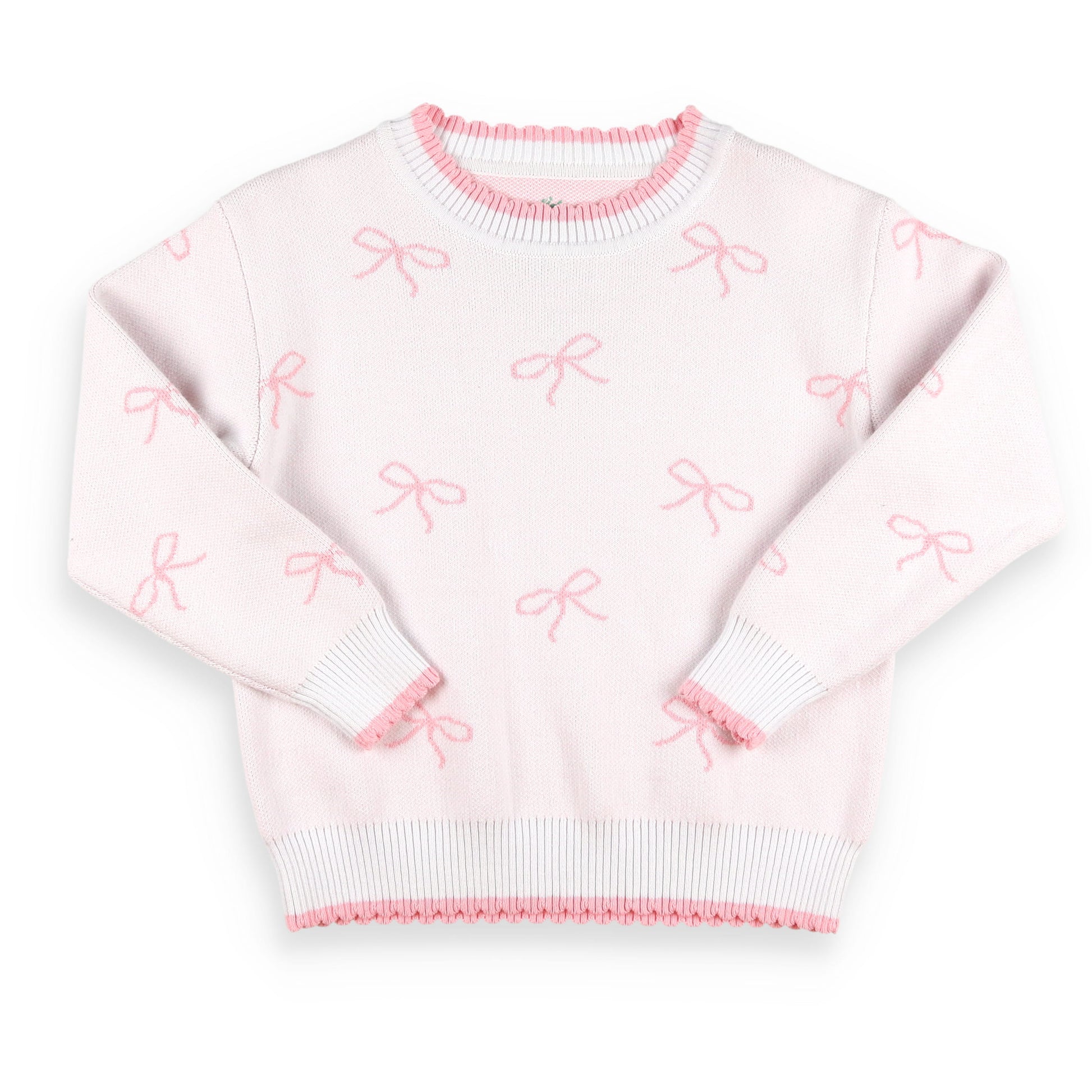 Pink Bow Sweater