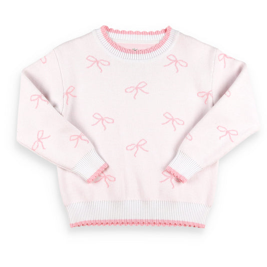 Pink Bow Sweater