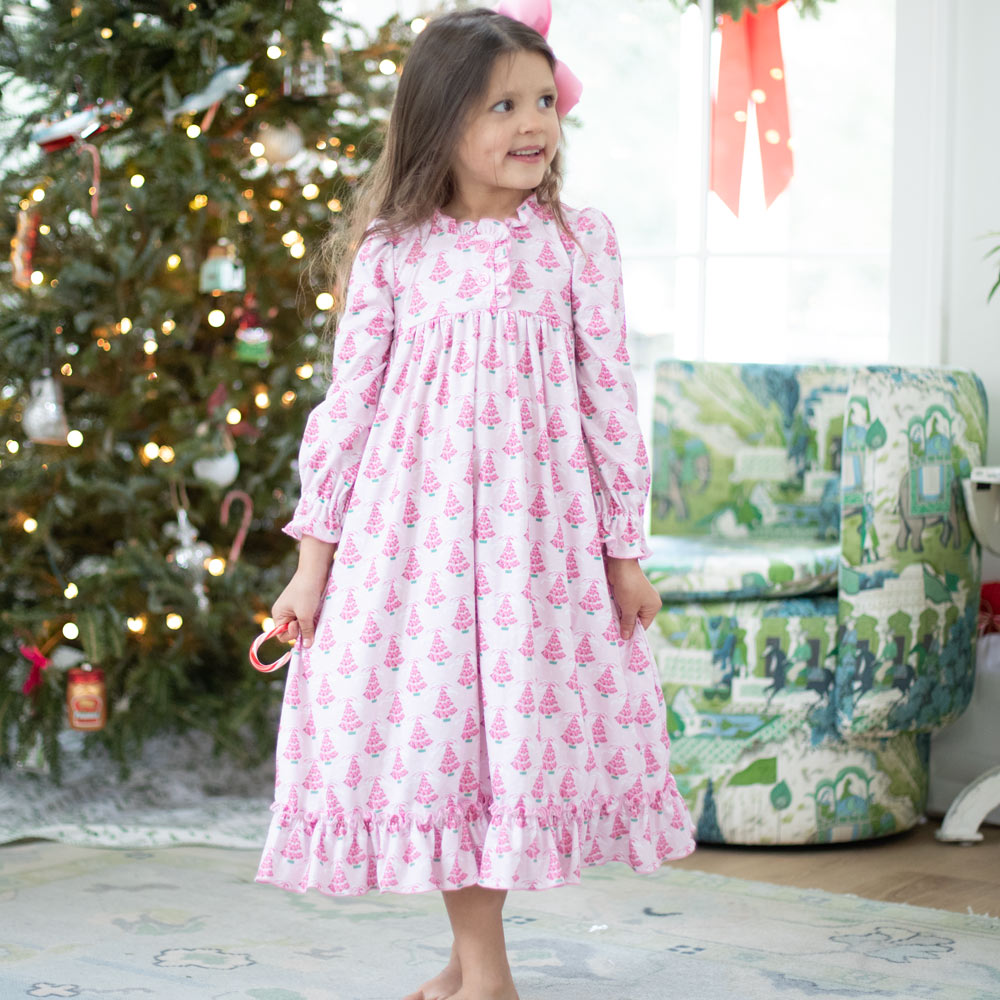 Pink Christmas tree Gown
