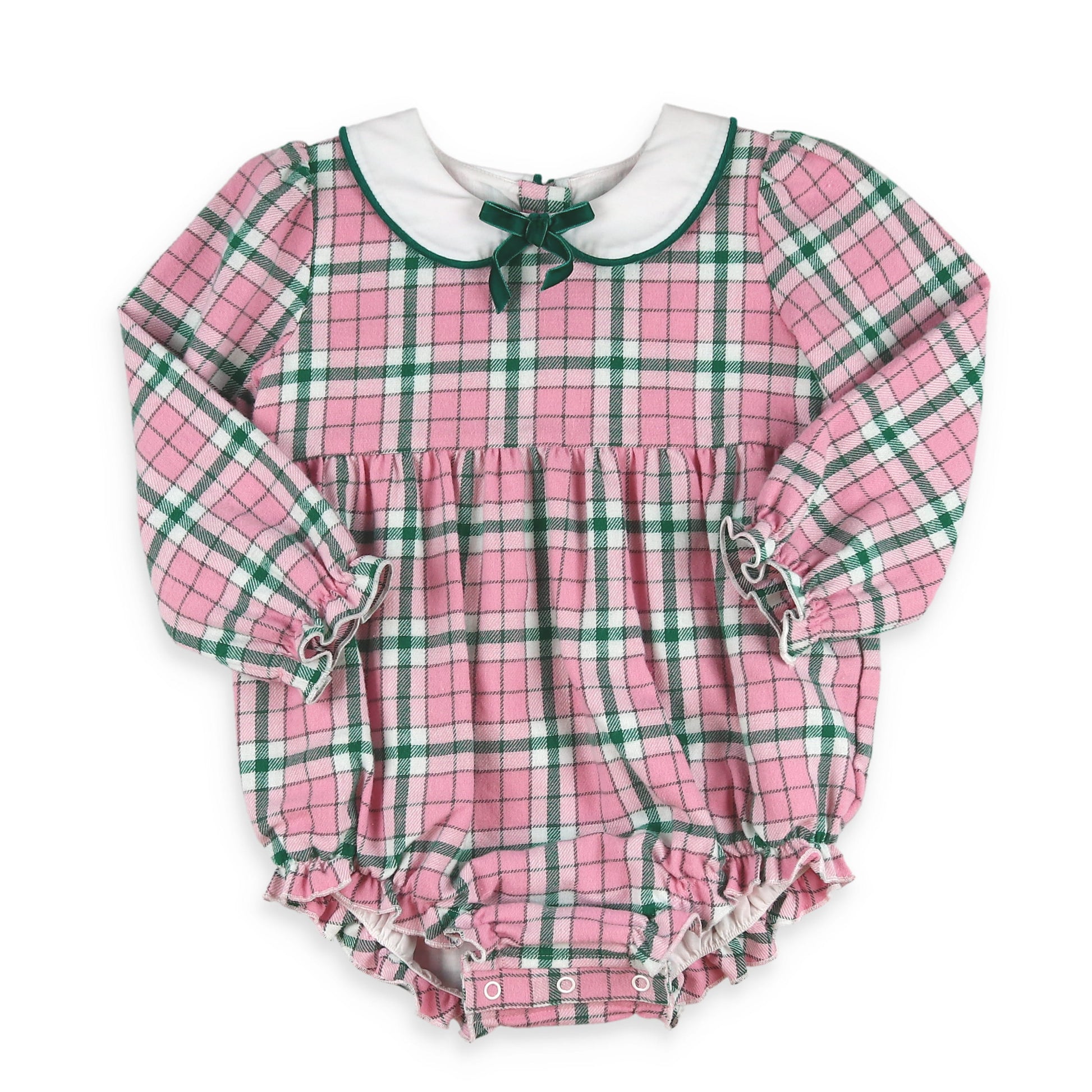 Pink Plaid Bubble