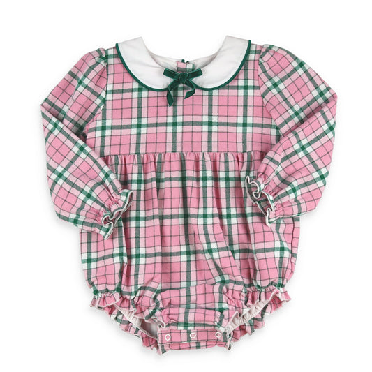 Pink Plaid Bubble