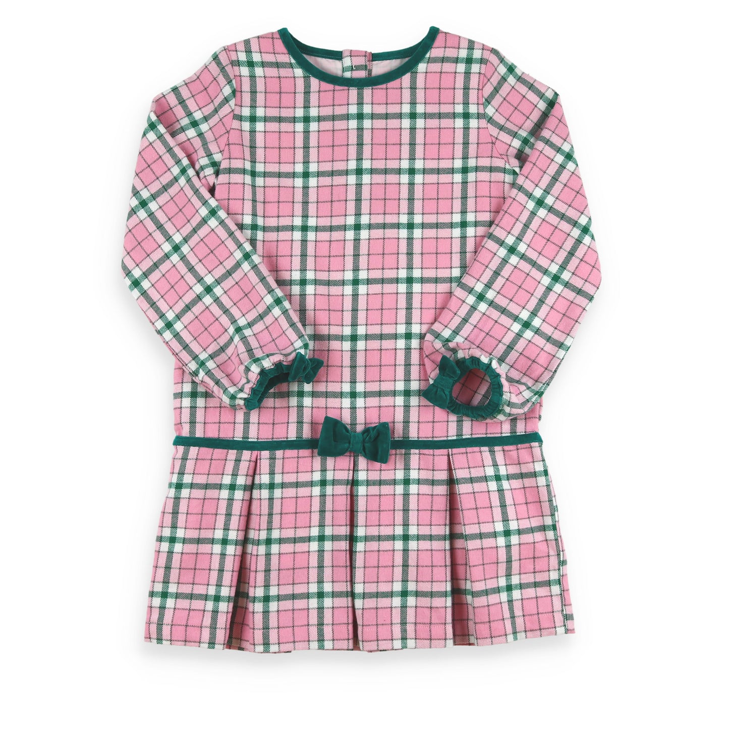 Pink Plaid Dress