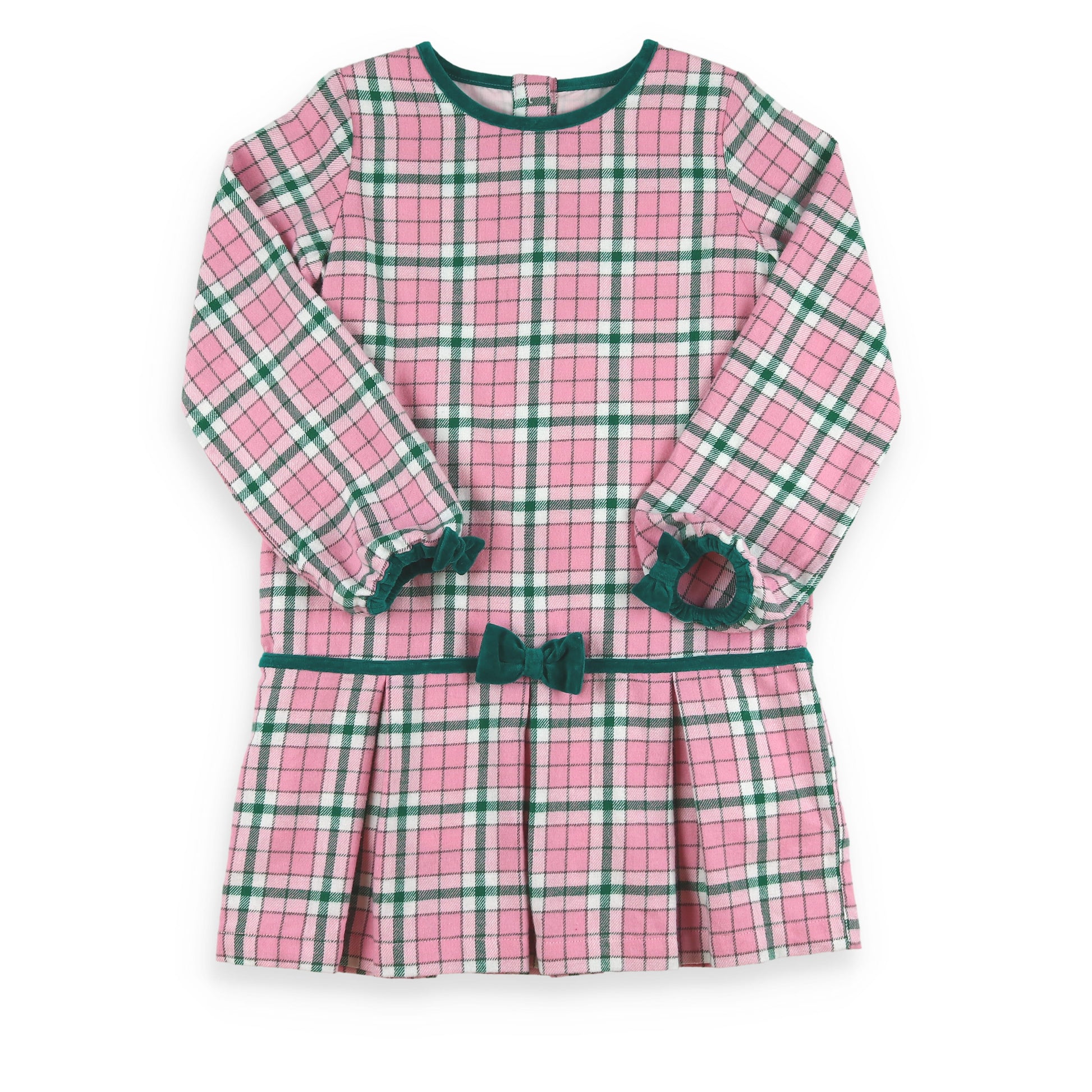 Pink Plaid Dress