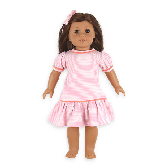 Pumpkin Bow Dress Doll 01Batch boutique children's clothing