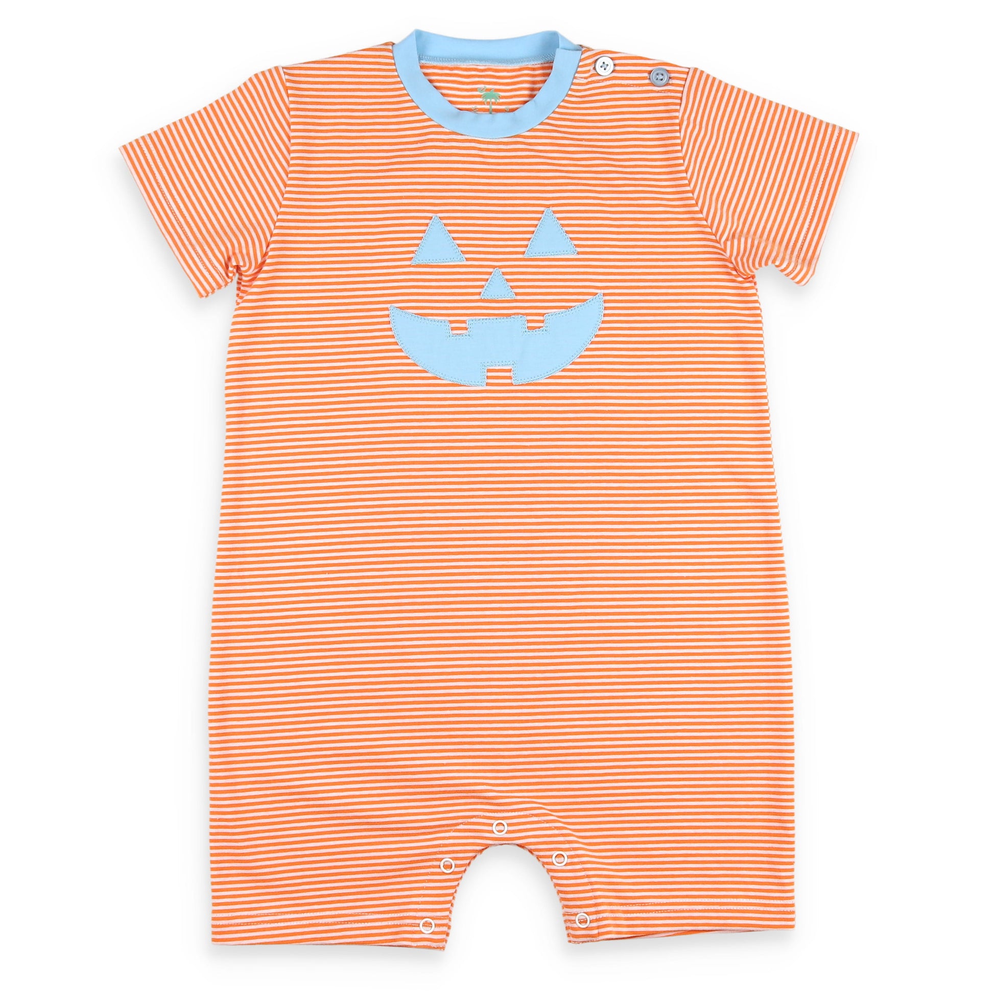 Pumpkin Party Romper boutique children's clothing