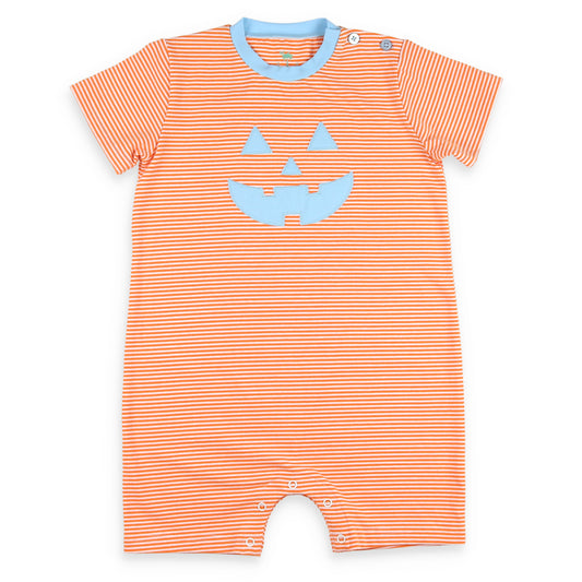 Pumpkin Party Romper boutique children's clothing