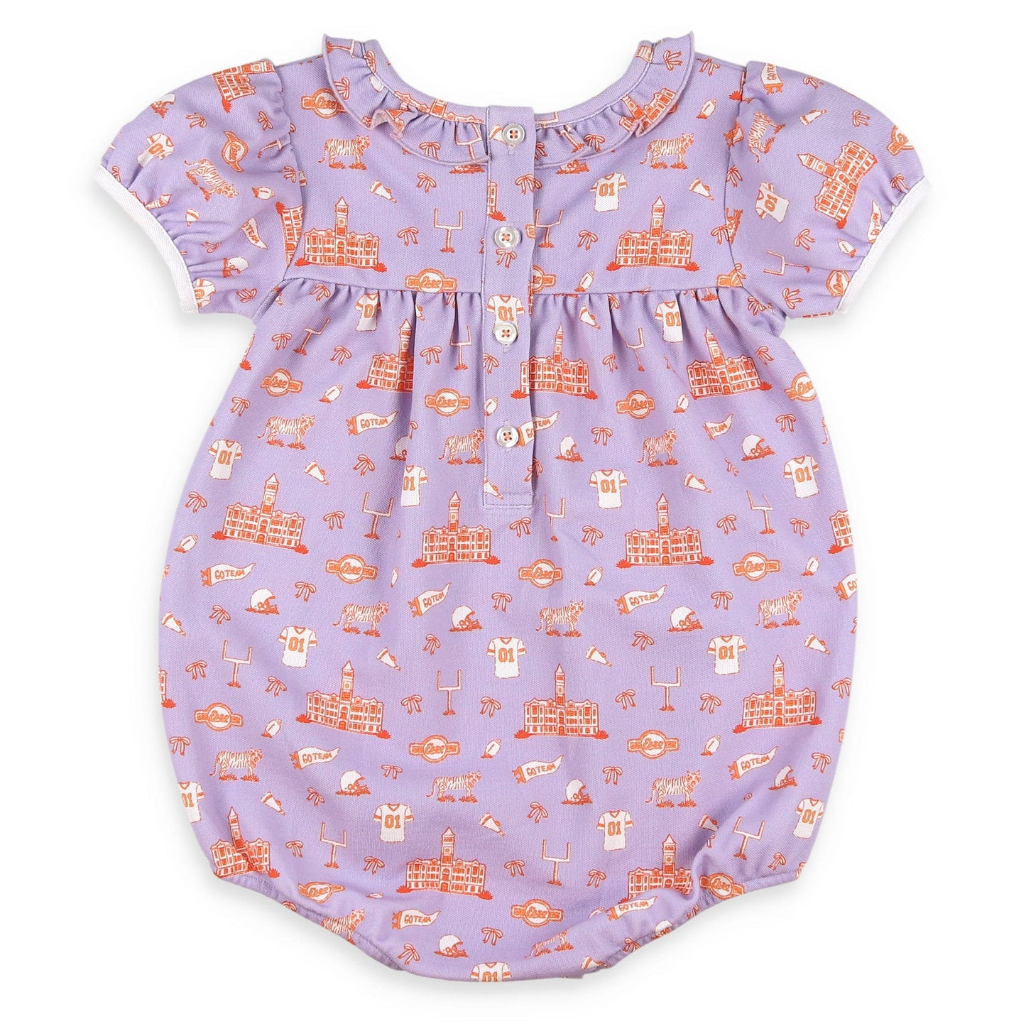 Back view of Purple Spirit Bubble