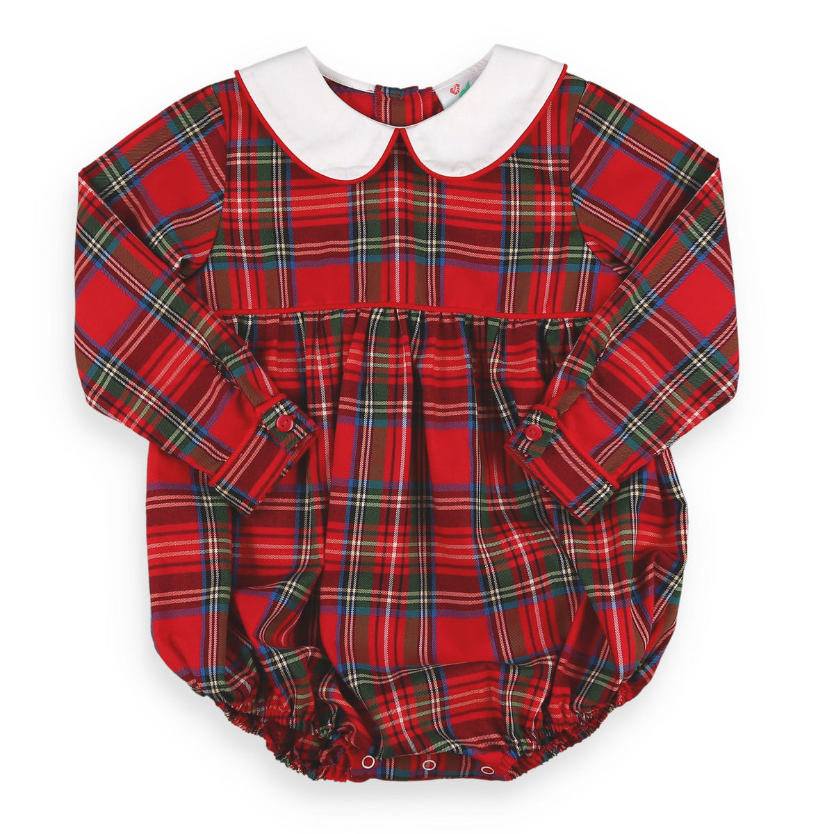 Red Plaid Bubble