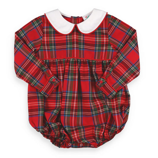 Red Plaid Bubble