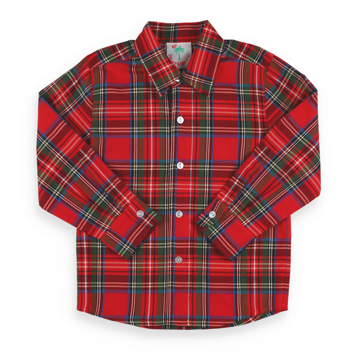 Red Plaid Oxford