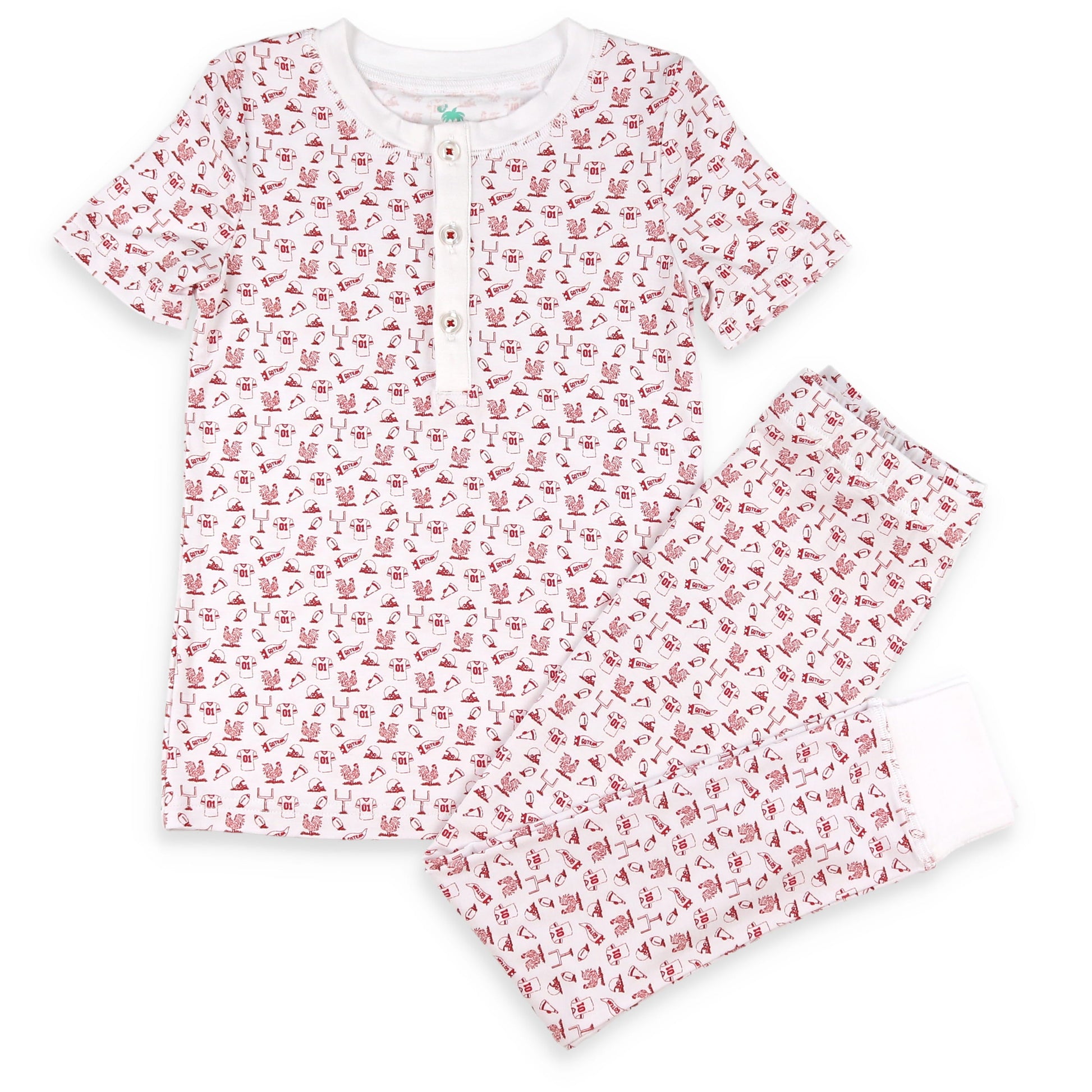 Rooster Spirit Bamboo Loungewear boutique children's clothing
