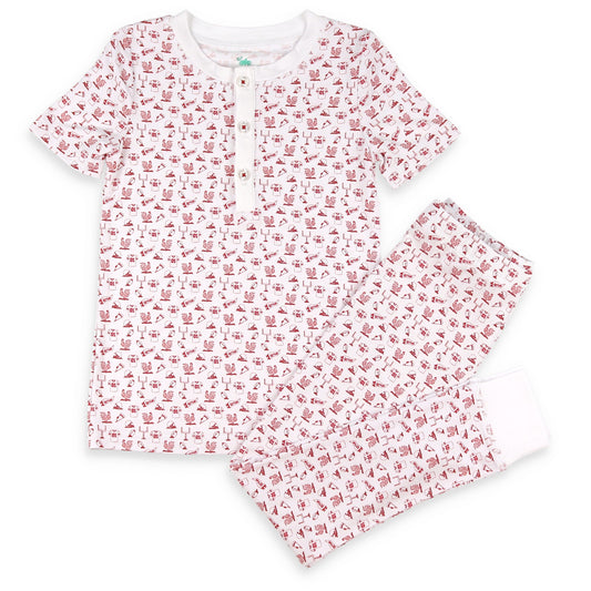 Rooster Spirit Bamboo Loungewear boutique children's clothing