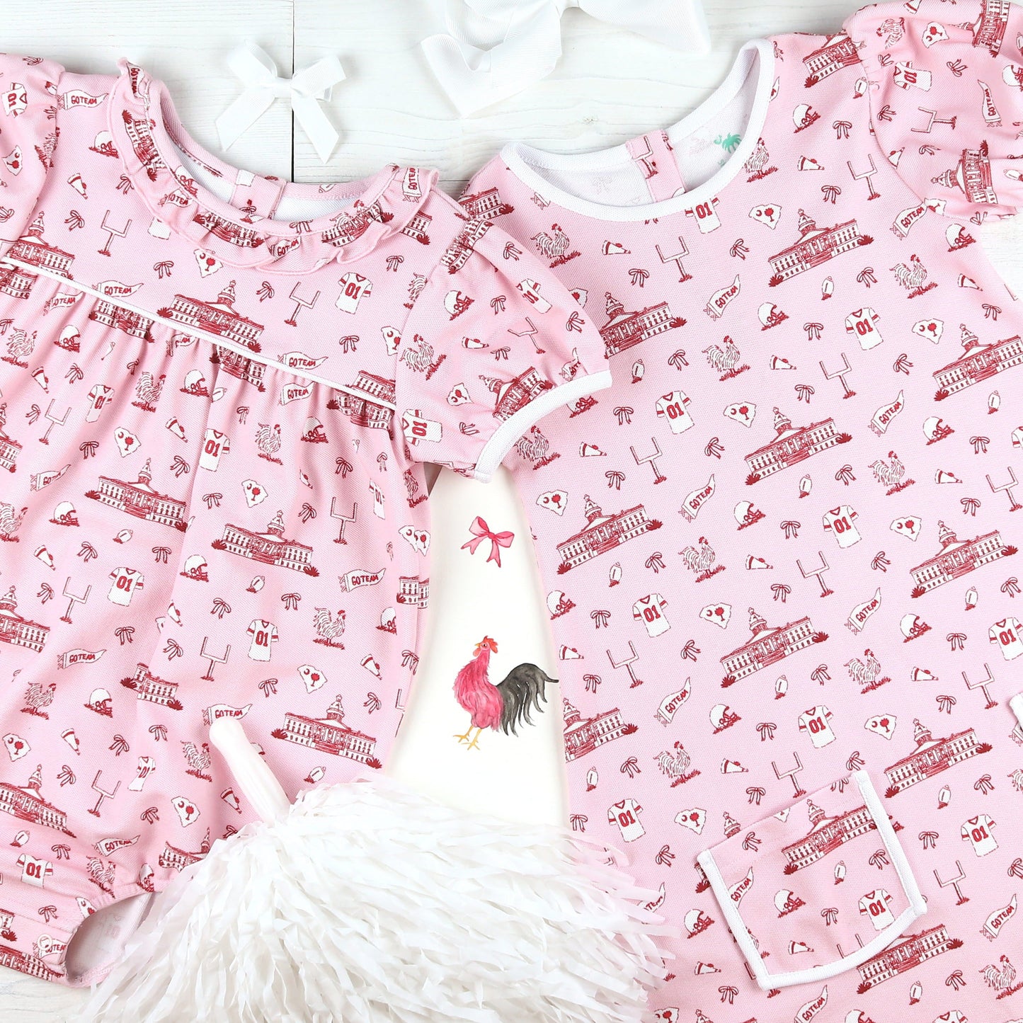 Rooster Spirit Bubble boutique children's clothing