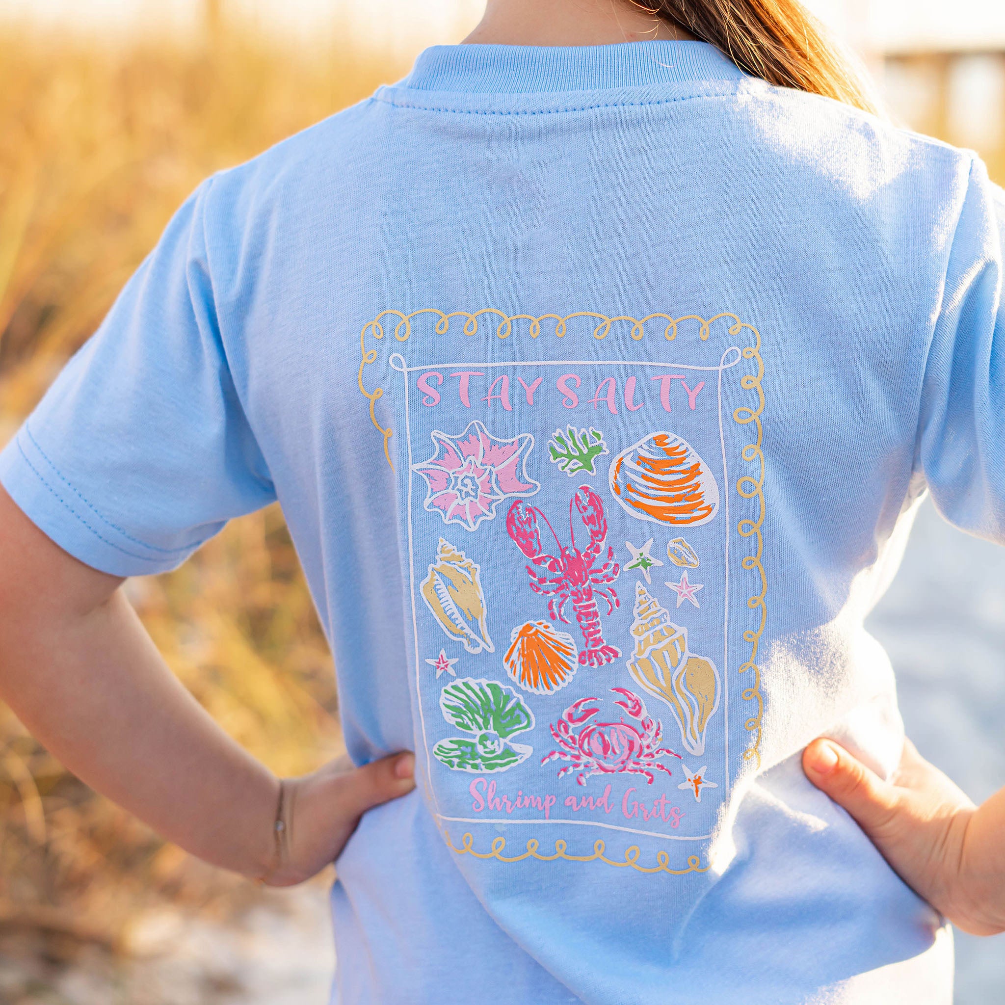 Stay Salty Graphic Tee – Shrimp and Grits Kids