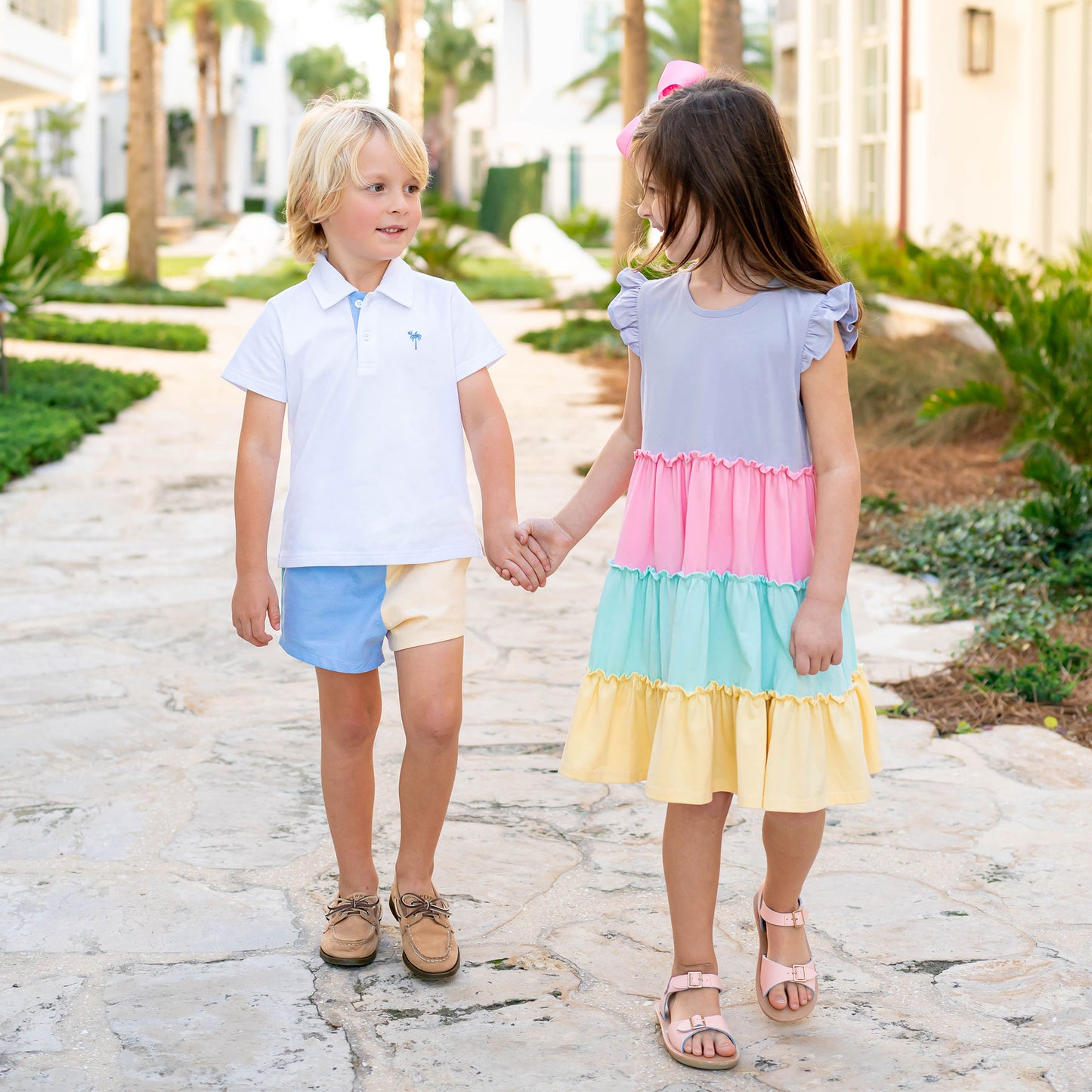 Boys Polo - Colorblock