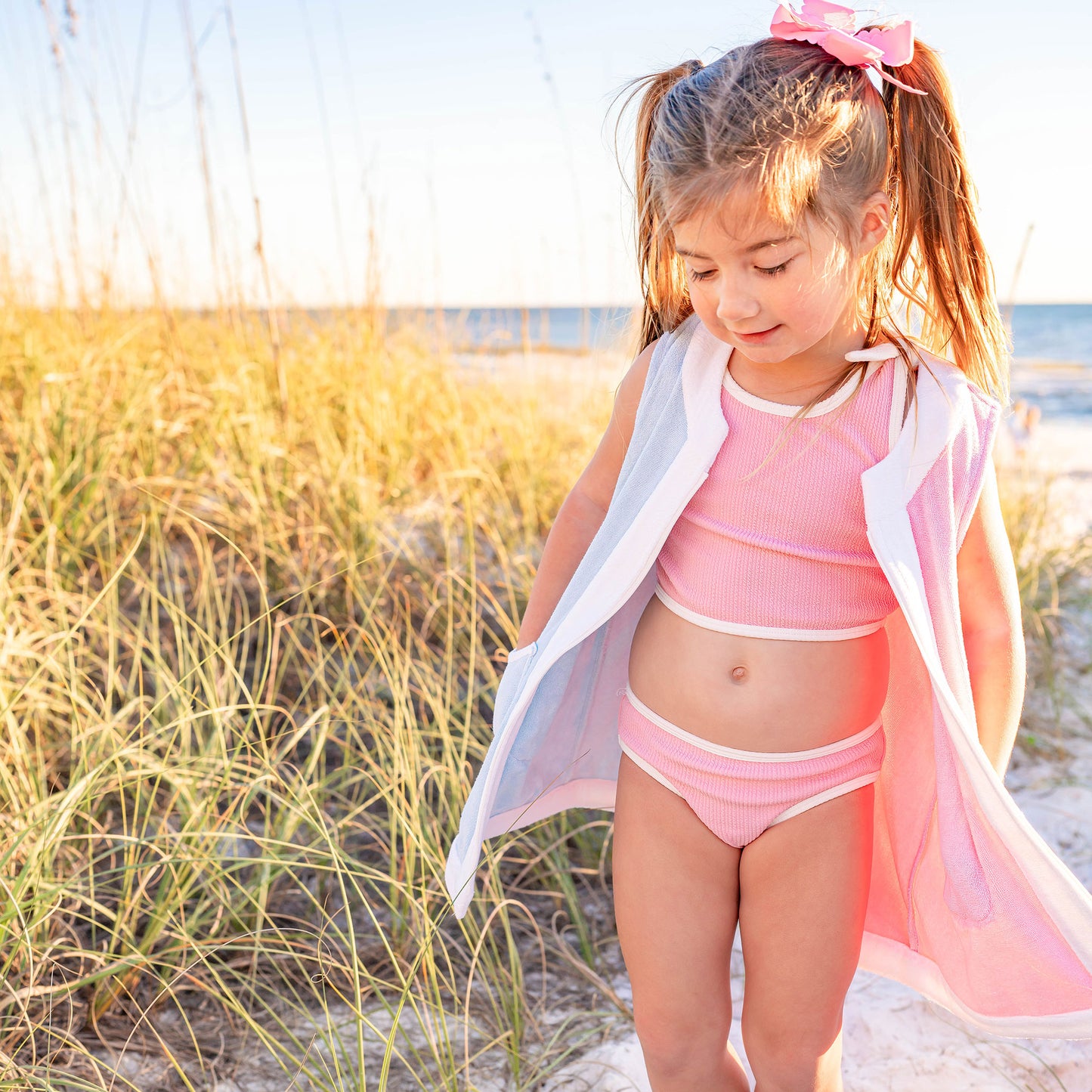 Girls Bikini - Pink Petal