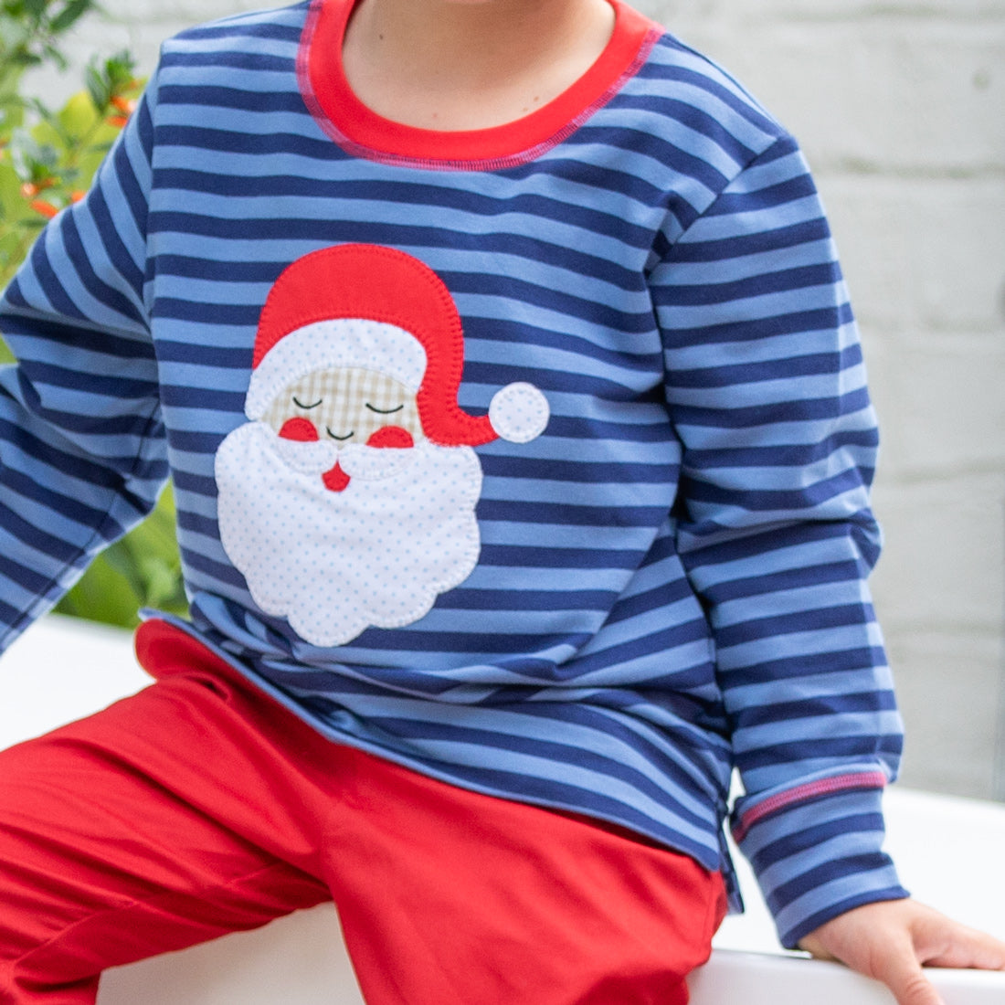 Santa Boys Sweatshirt - close-up detail
