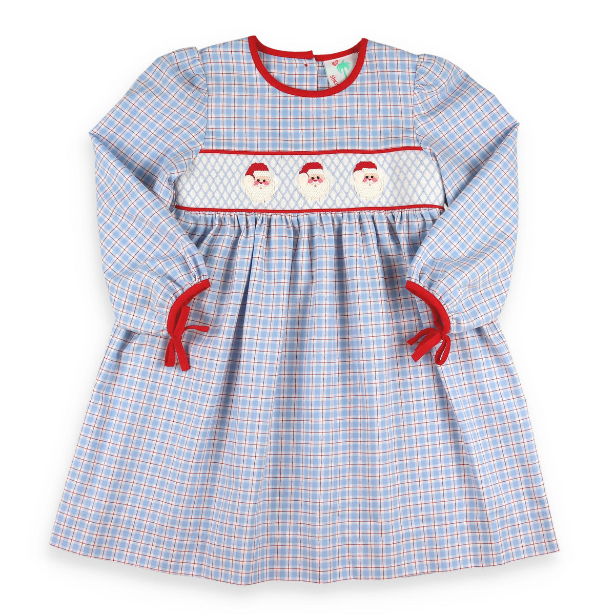 Santa Smocked Dress
