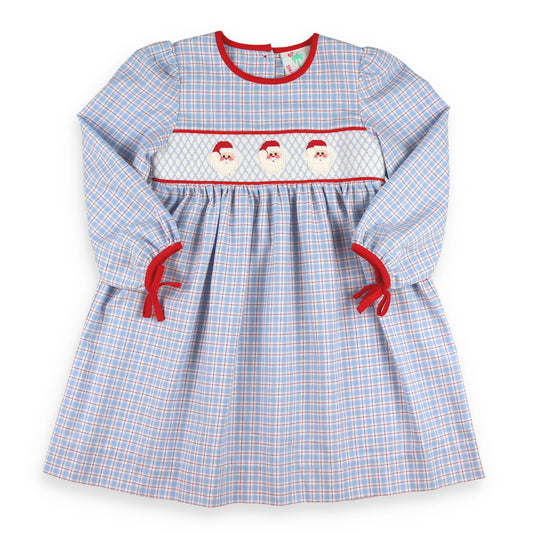 Santa Smocked Dress