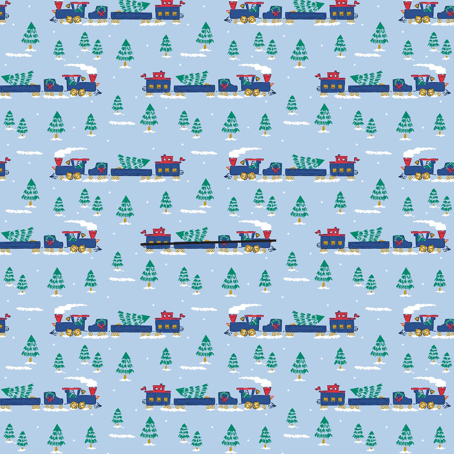 Bamboo Loungewear - Christmas Trains