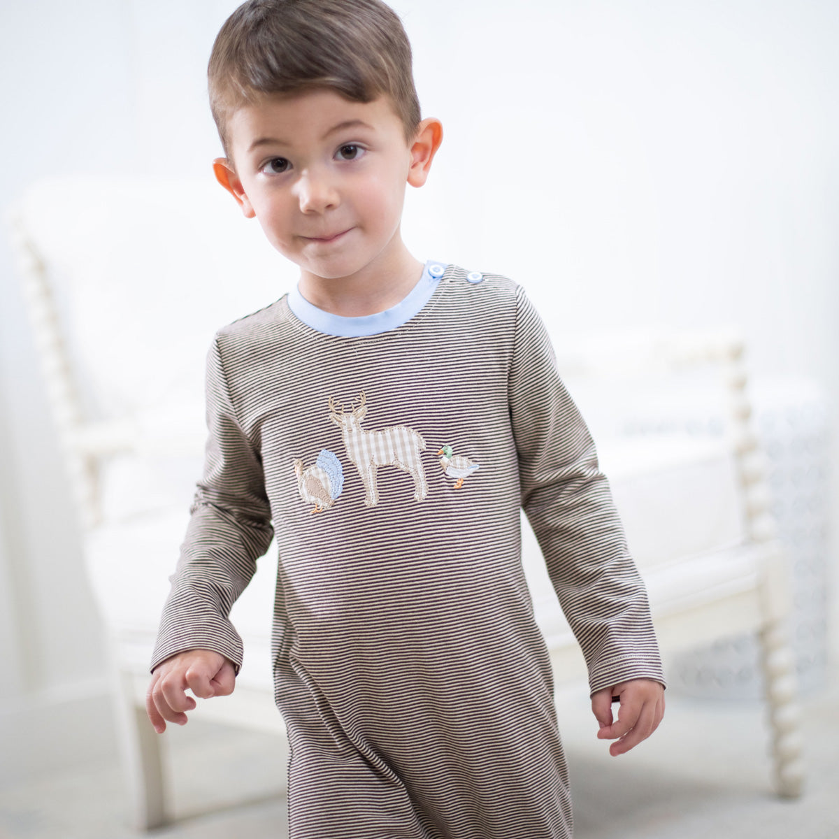 Woodland Friends Romper
