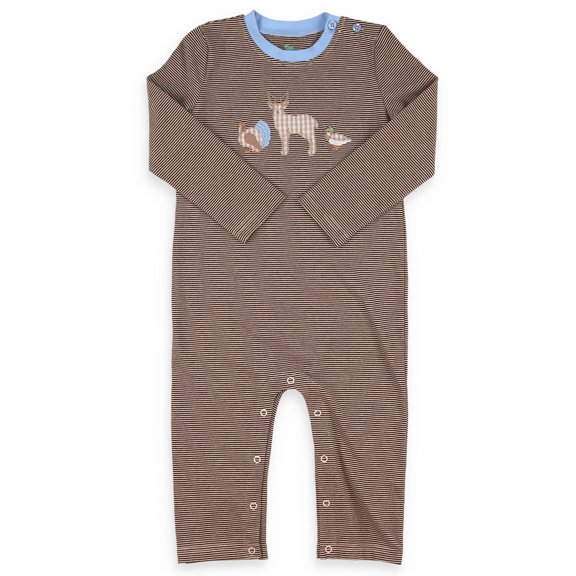 Woodland Friends Romper boutique children's clothing