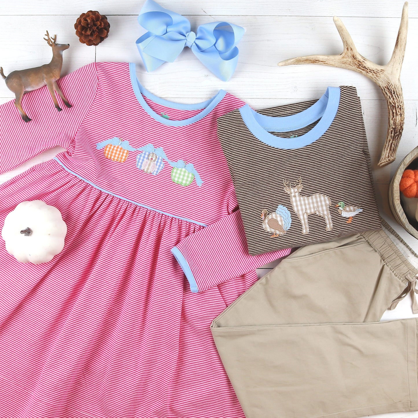 Fall Harvest Dress Doll boutique children's clothing