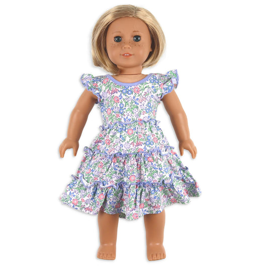 Adaline Twirl Dress - Doll Dress