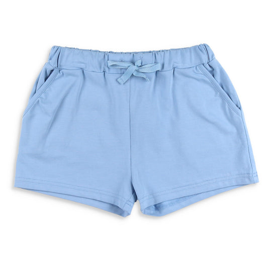 Boys Knit Shorts - Alys Beach Blue