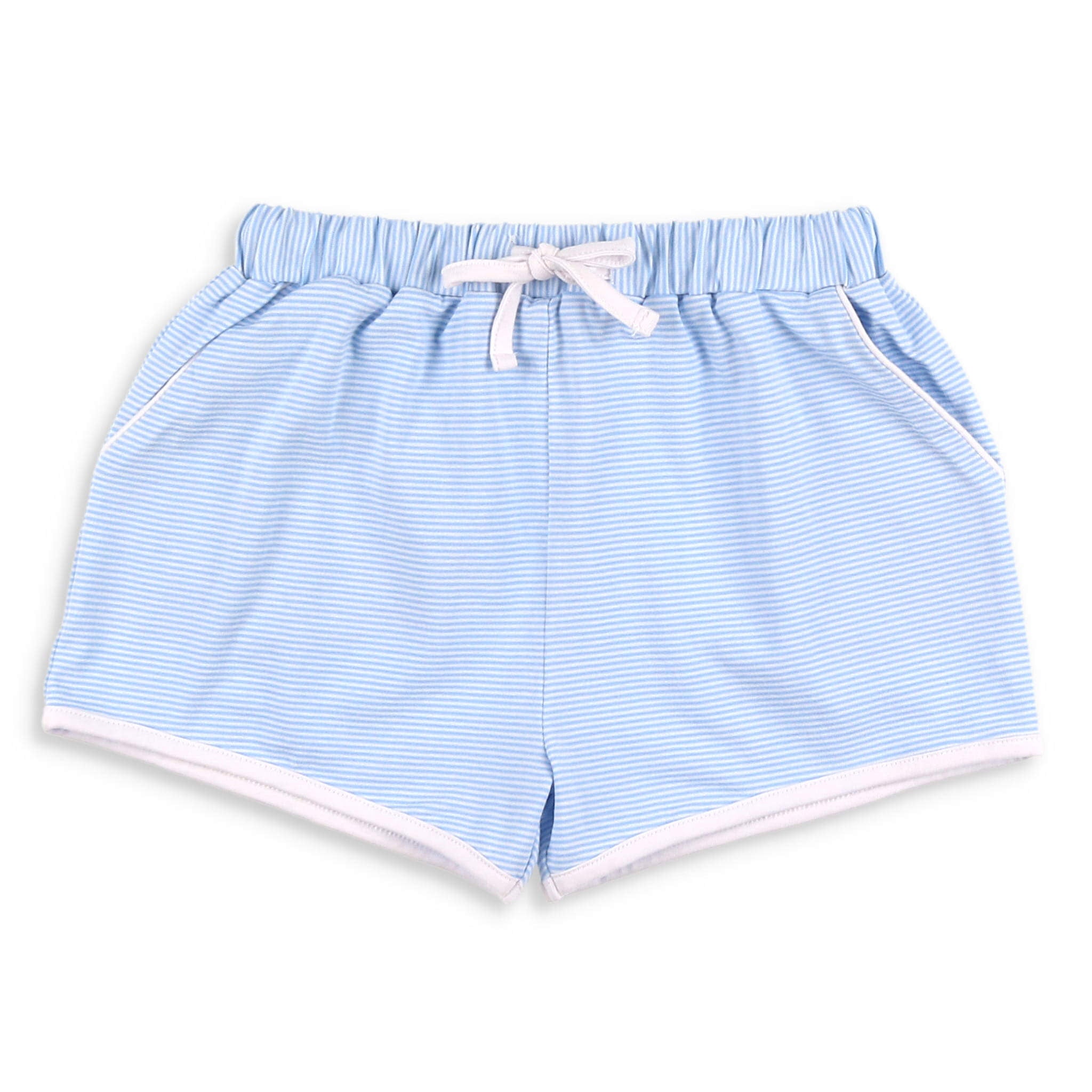 Fay Kids striped smart shorts - Blue