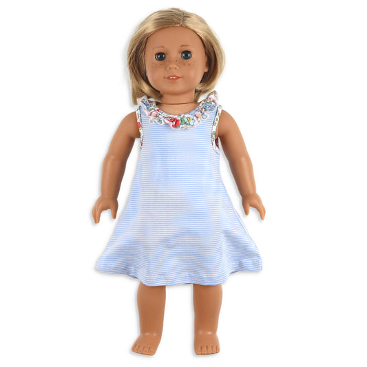 Avery Ruffle Dress - Doll Dress