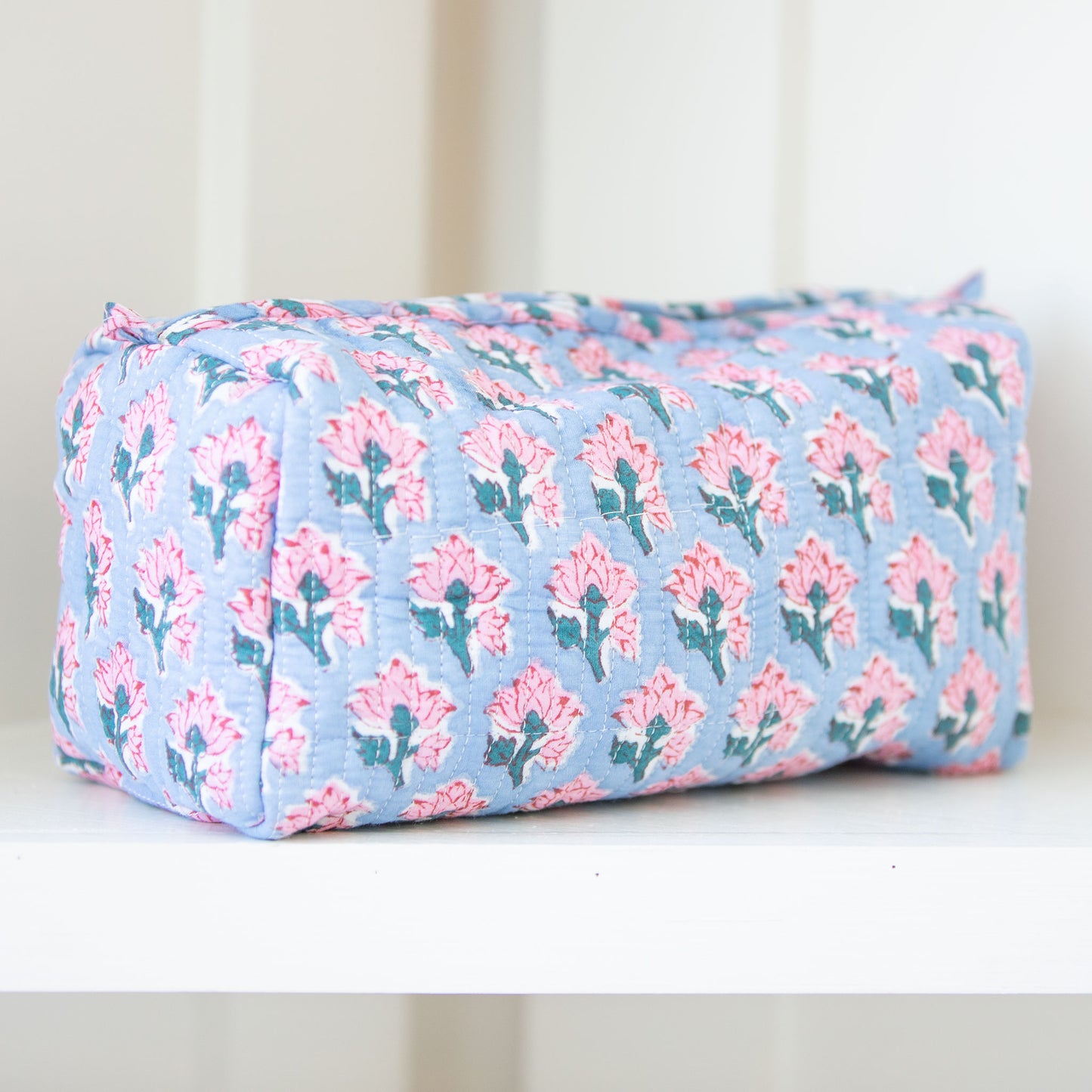 Betsy Quilted Makeup Bag