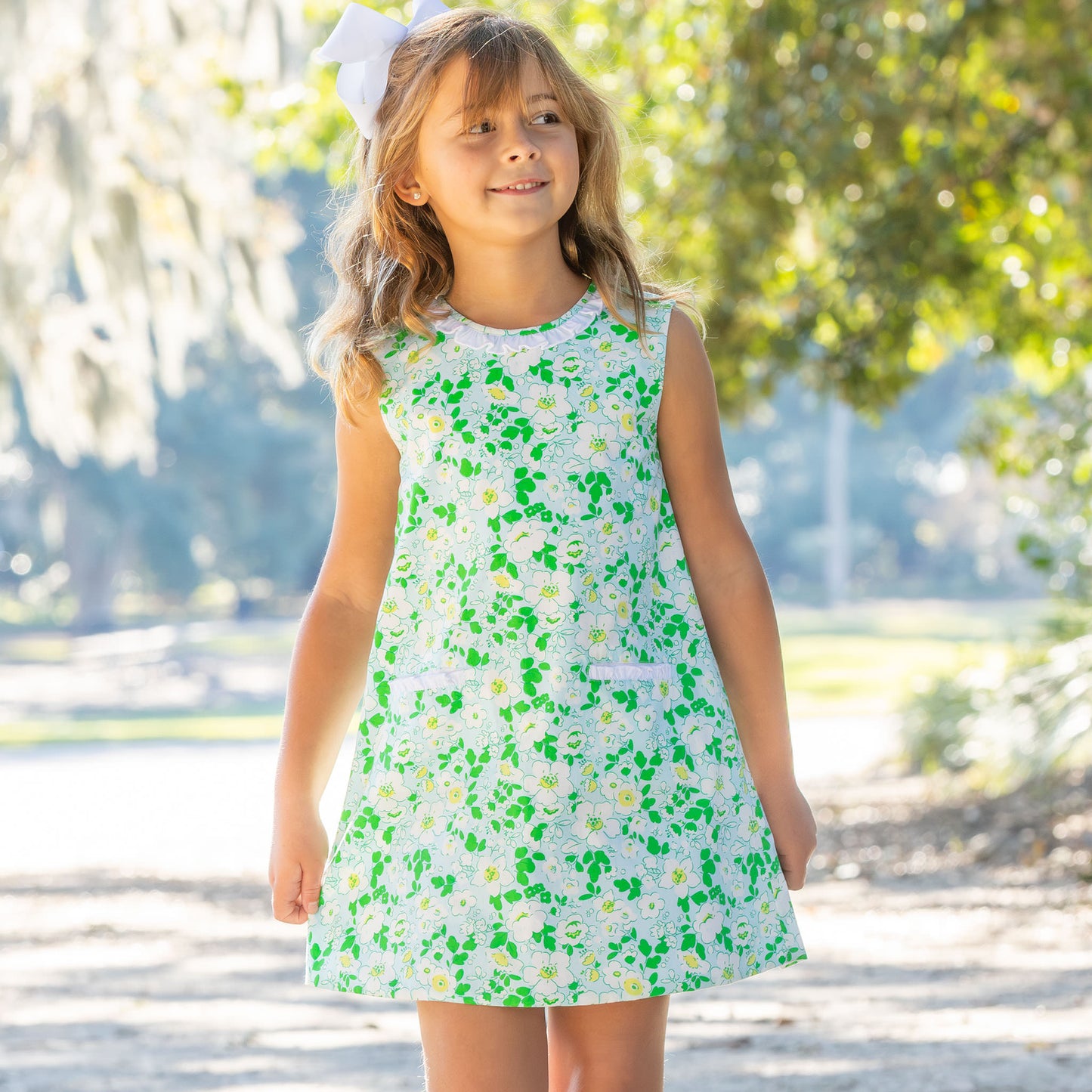 Blue Blossom Shift Dress