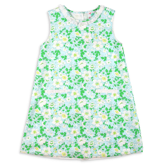 Blue Blossom Shift Dress