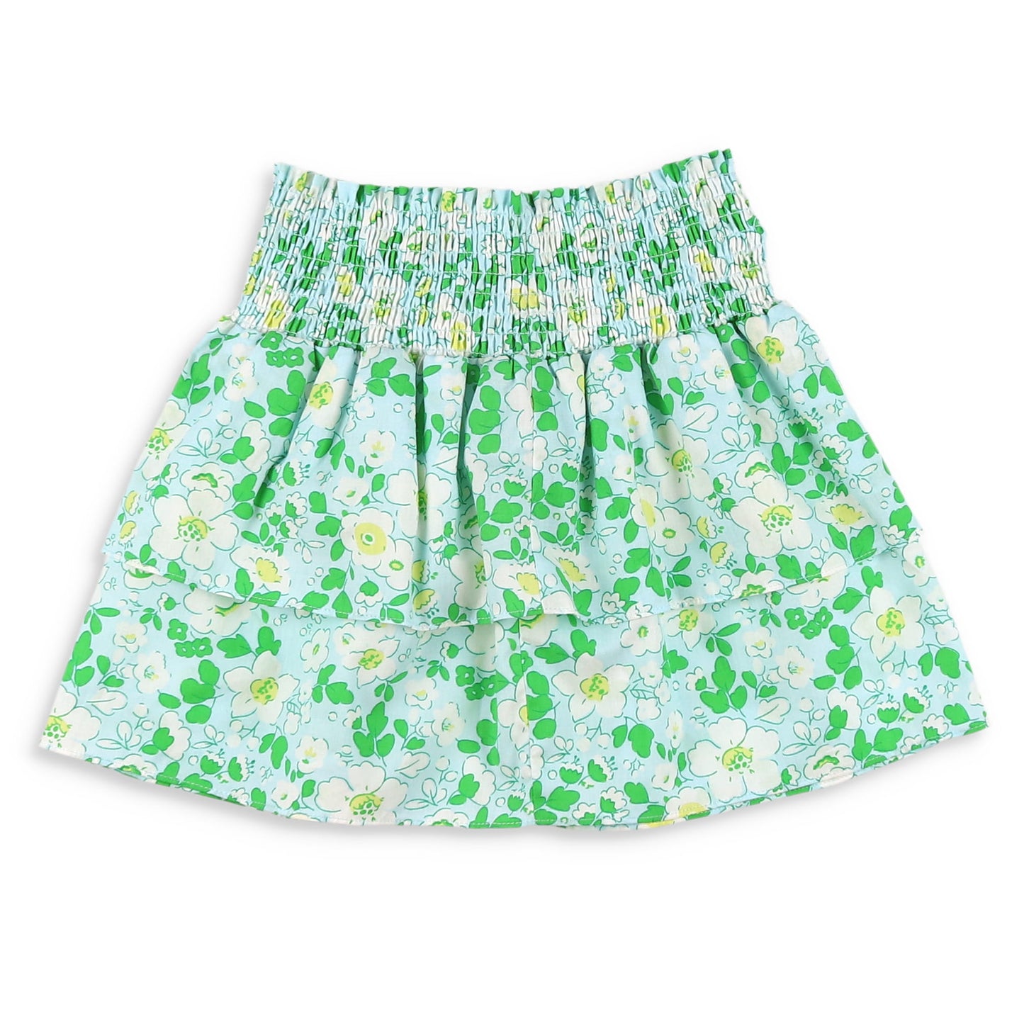 Blue Blossom Skirt Set