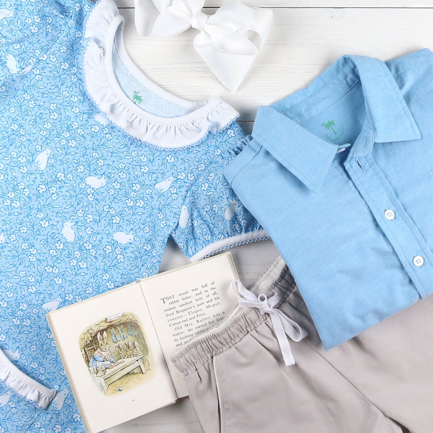 Boys Oxford Button Down - Light Blue