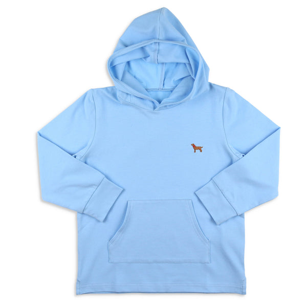 D&G カシミヤ 100% パーカー キッズ ベビー フーディ ブルー 80 Boys Everyday Hoodie - Blue Lagoon – Shrimp and Grits Kids