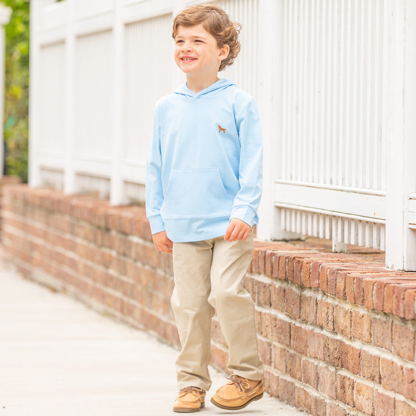 Boys Everyday Hoodie - Blue Lagoon