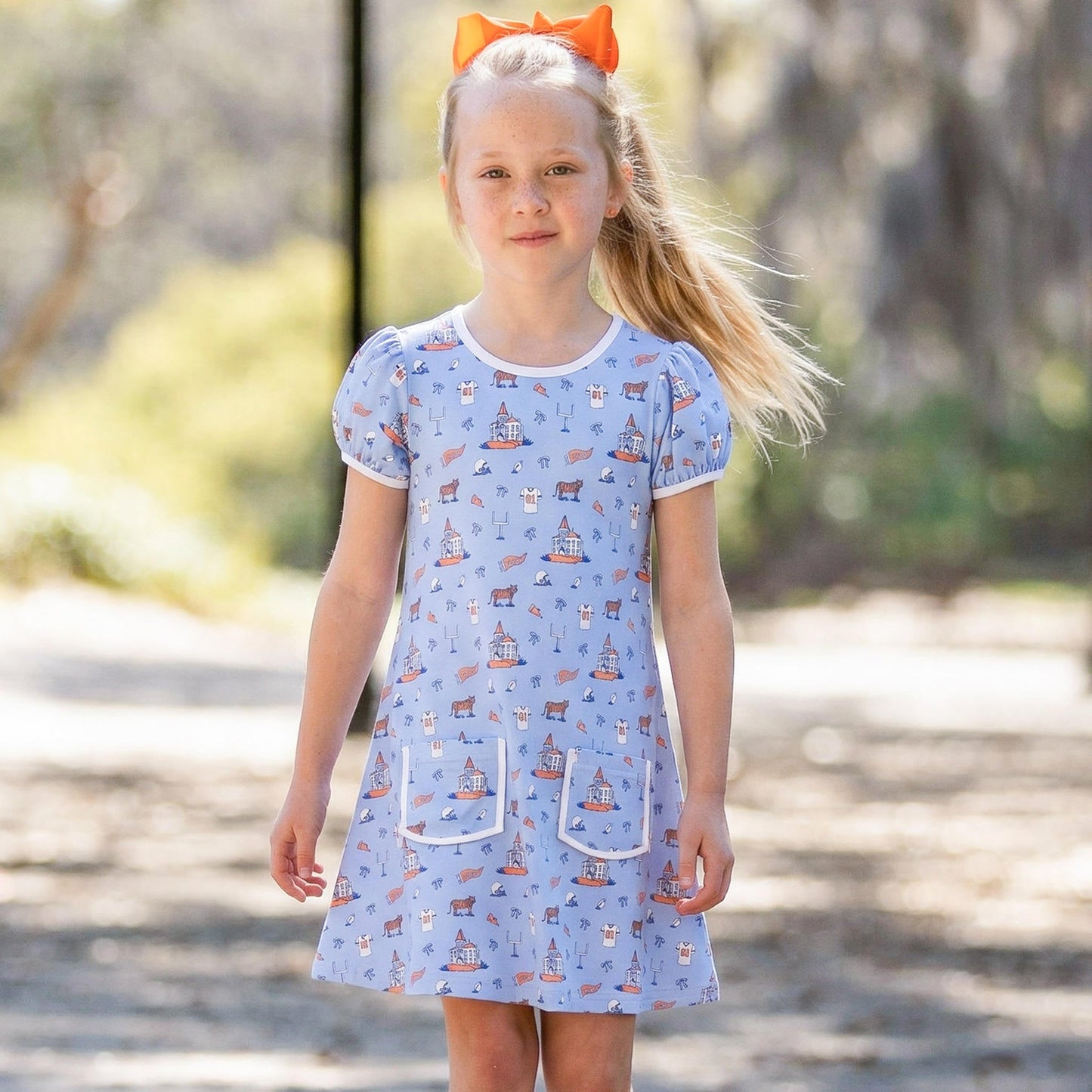 Blue Spirit Dress boutique children's clothing
