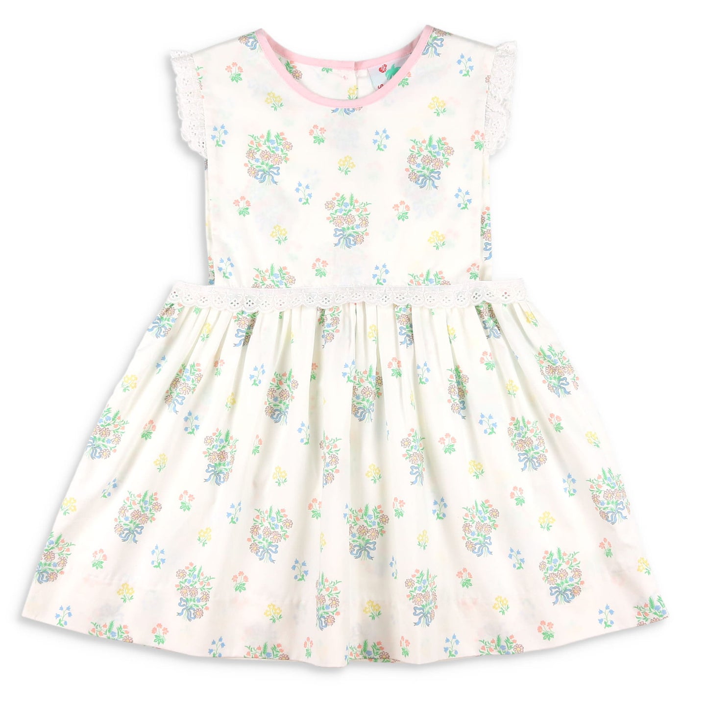 Bouquet Blooms Eyelet Dress