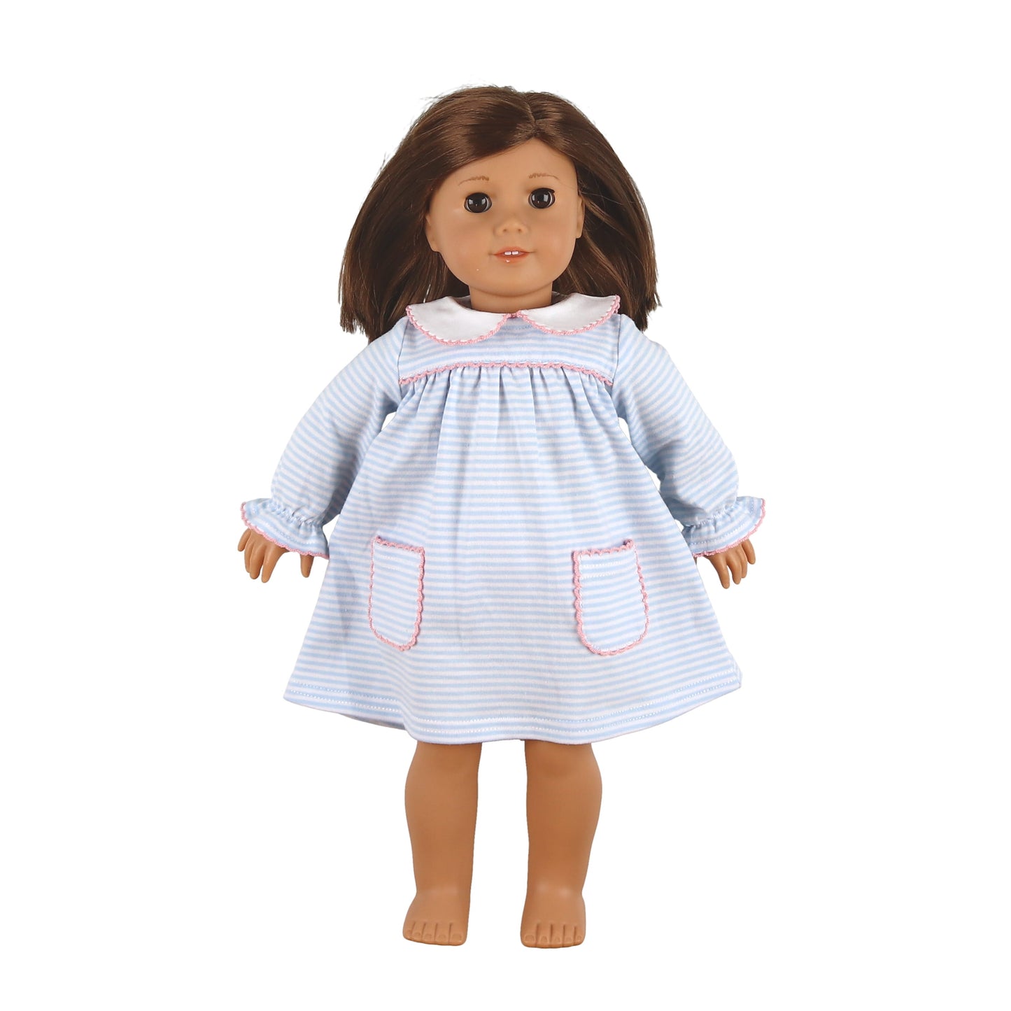 Bow Collar Dress-DOLL